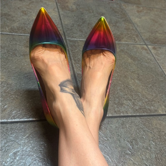Mackin J Rainbow Heels US7.5 - Picture 12 of 13